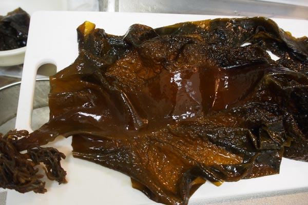 大きな生わかめ